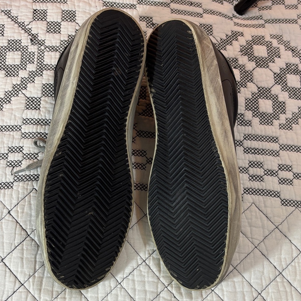 Golden Goose Black and Gray Men's Sneakers - Picture 7 of 7